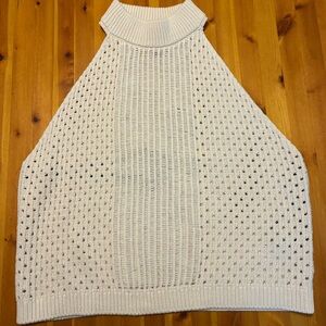 Forever 21 Off-White Knit Halter Sweater 2X, 3X